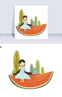 吃瓜娱乐素材图片大全